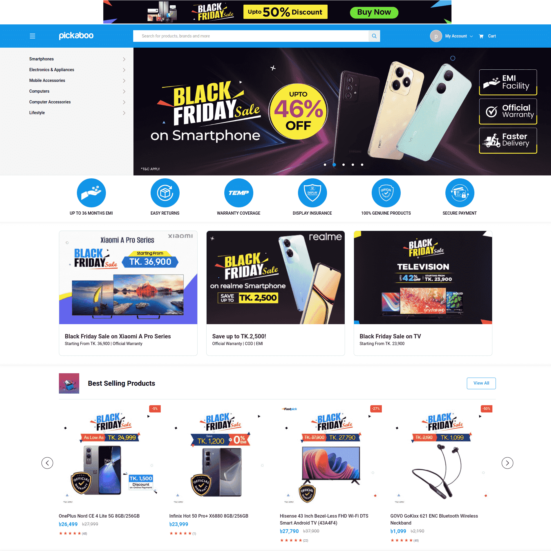 Pickaboo E-commerce